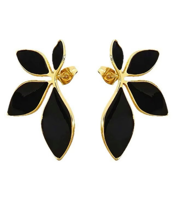 FME356 Retro Flower Black