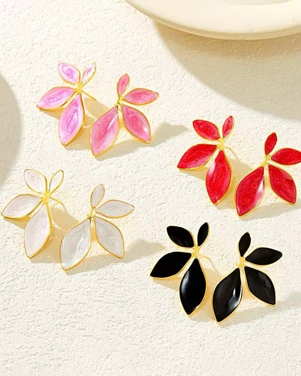 FME356 Retro Flower Red