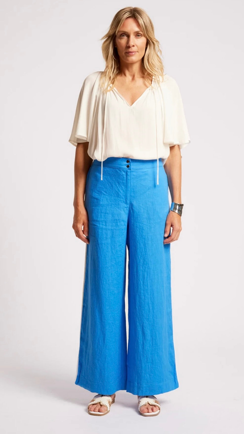 Maris Splice Pant Marine White