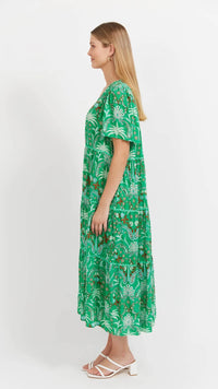 Haiti Maxi Dress Palms