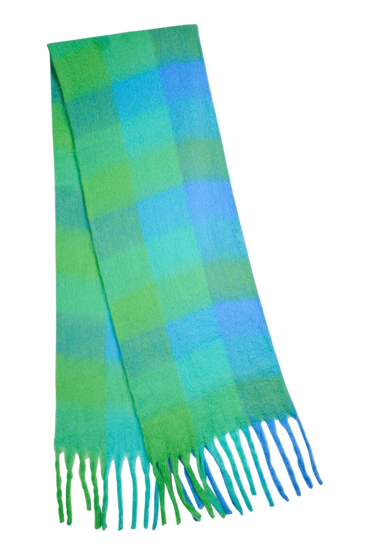 Niseko Check Scarf Green