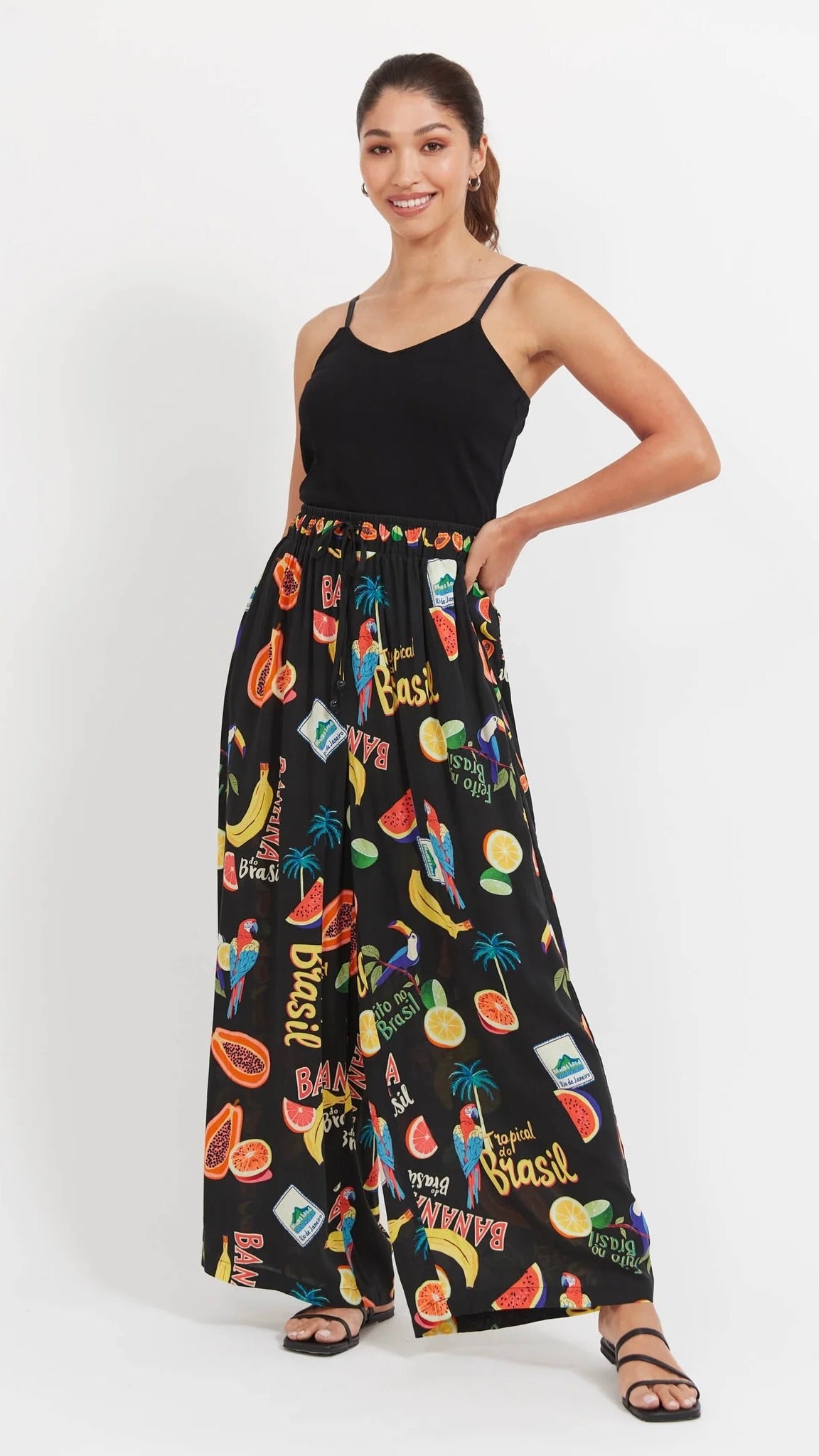 Cabana Pant Brasil Black