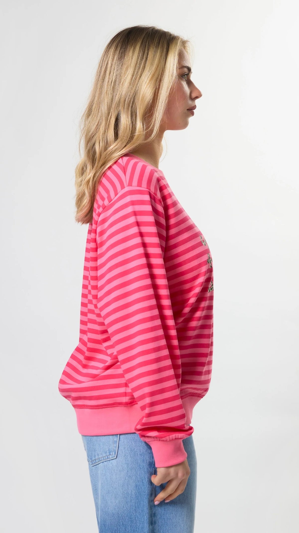 Essential Sweat Rotation Raspberry Leopard