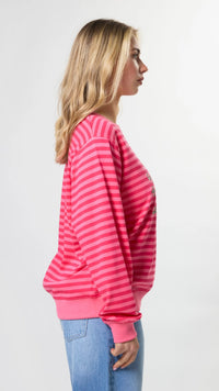 Essential Sweat Rotation Raspberry Leopard
