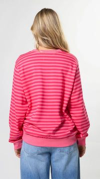 Essential Sweat Rotation Raspberry Leopard