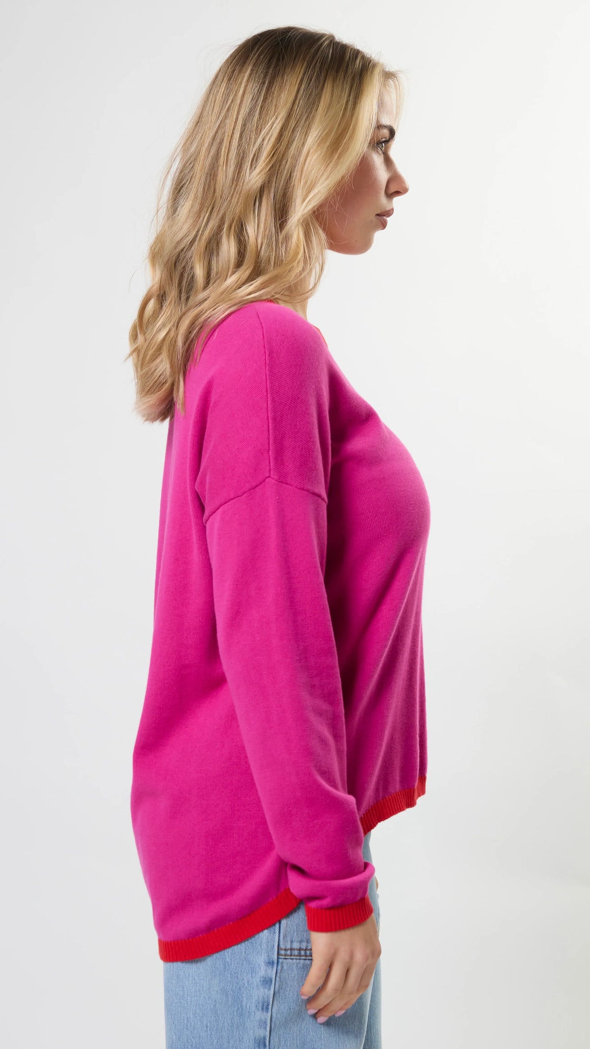 Street Pocket Jumper Crimson Crush