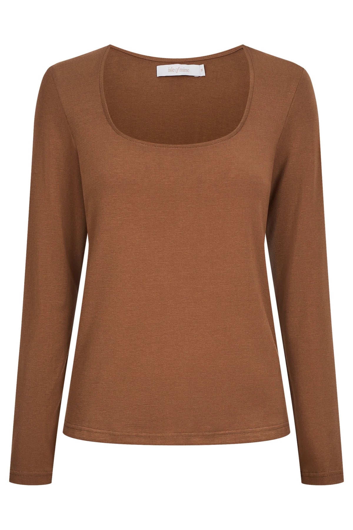 Naria Scoop Nack Top Toffee