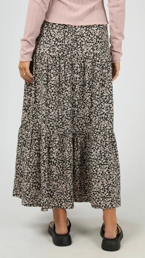 Rhea Maxi Skirt Black
