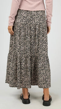 Rhea Maxi Skirt Black