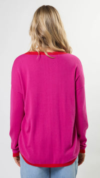 Street Pocket Jumper Crimson Crush