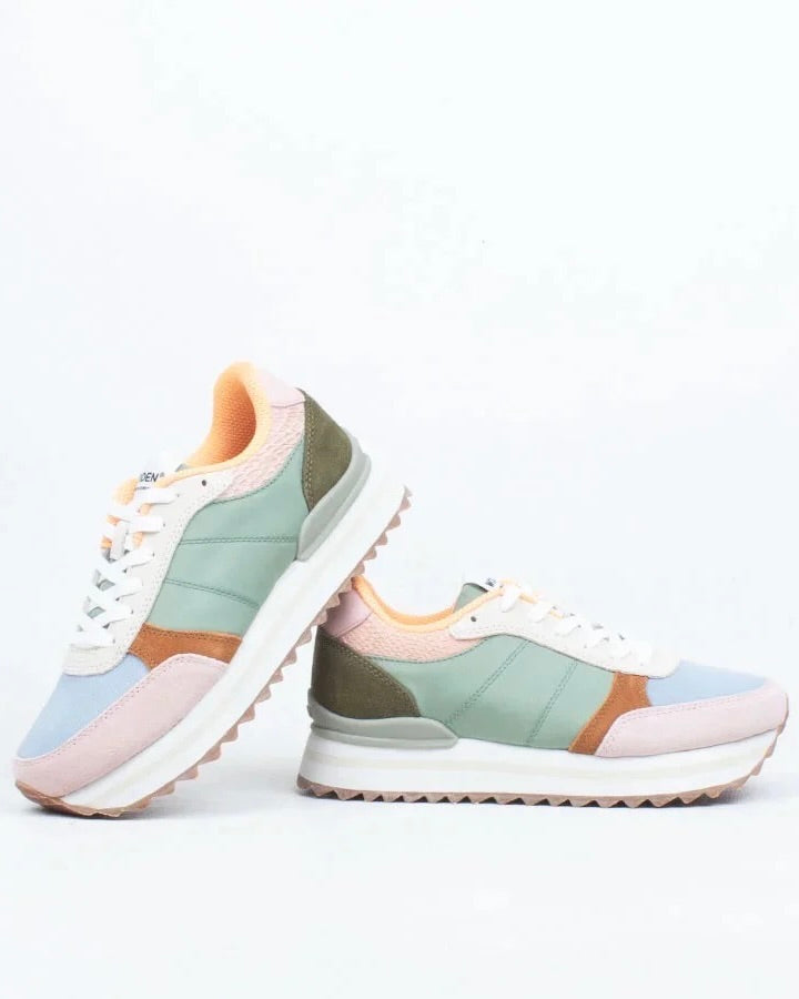 Ronja Plateau Sneaker Algae Multi