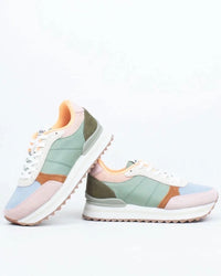 Ronja Plateau Sneaker Algae Multi