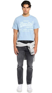 VL Relaxed Tee China Blue