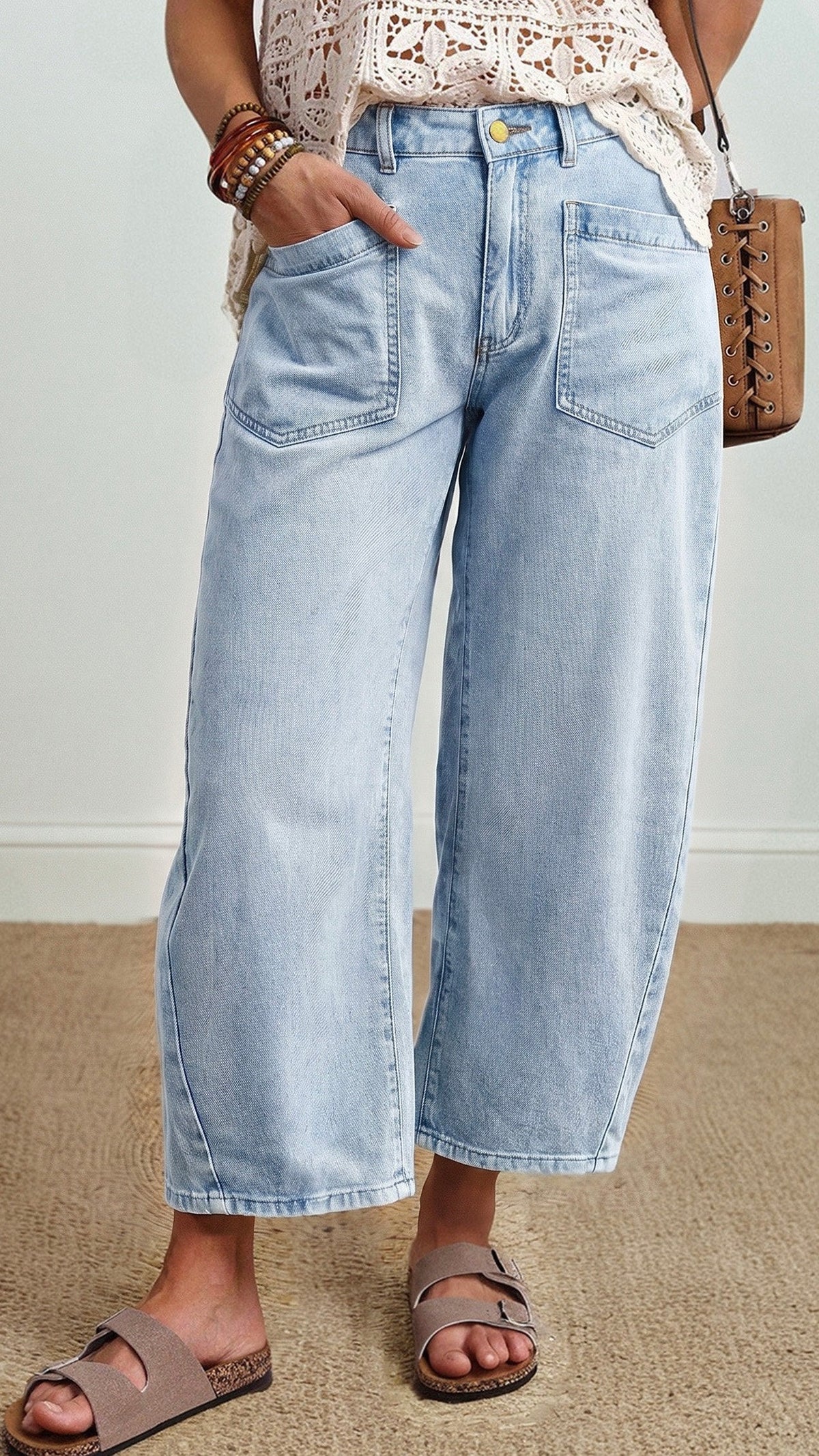 Dakota Pocket Barrel Lt Denim