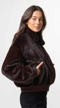 Gigi Jacket Cocoa Luxe