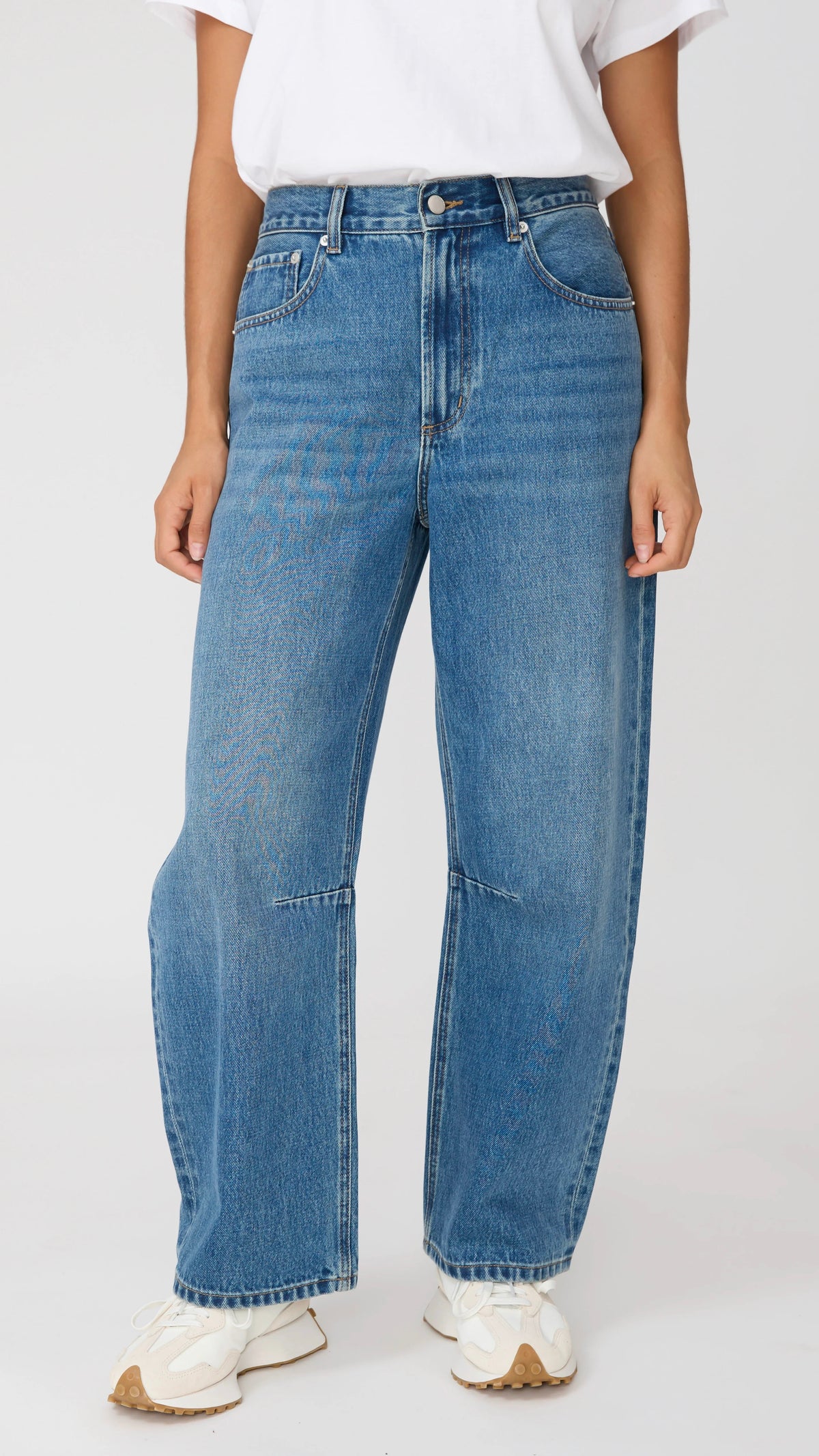 Carson Barrel Jean Classic Blue