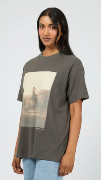 Yellowstone Relaxed Tee Charcoal