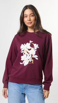 Essential Sweat Burgandy Beauty Blooms