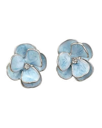 FME359 Flower Enamel Blue