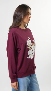 Essential Sweat Burgandy Beauty Blooms