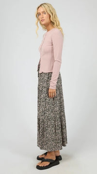 Rhea Maxi Skirt Black