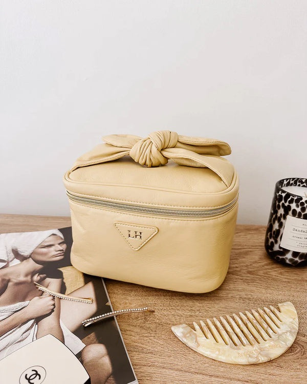 Shona Cosmetic Case Lemon