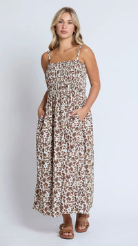 Beckett Dress Summer Leopard