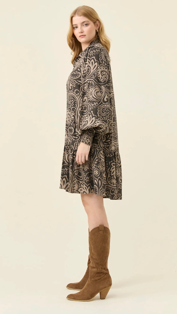 Grace Shirt Dress Paisley
