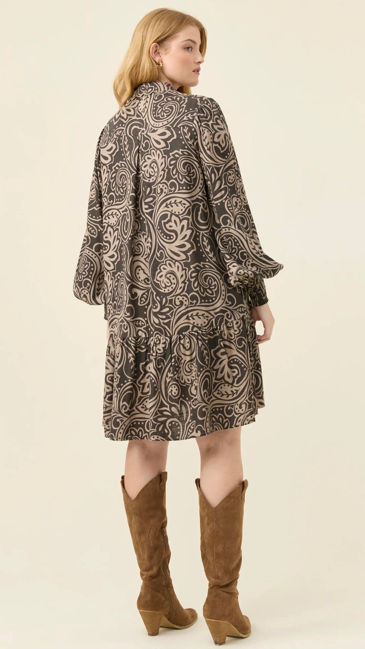 Grace Shirt Dress Paisley