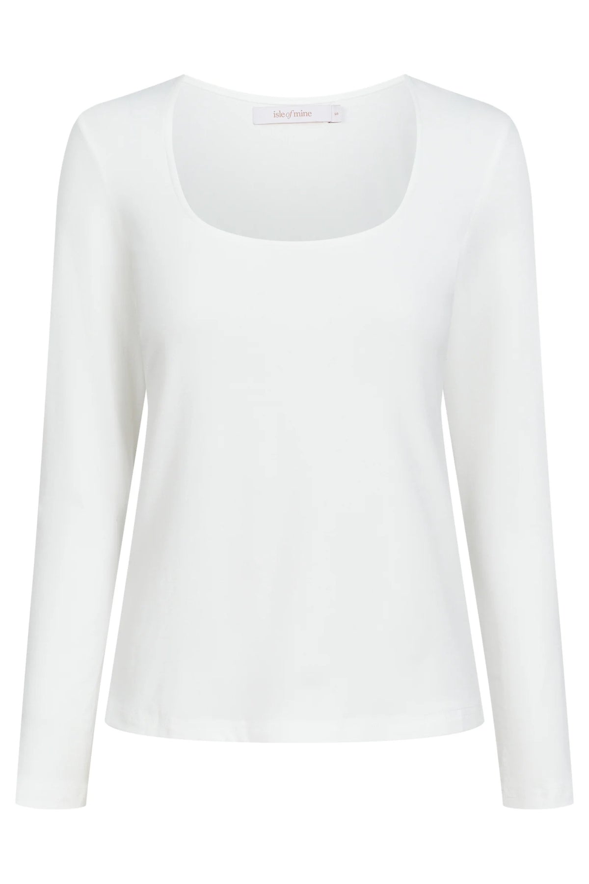 Naria Scoop Neck Top Ivory