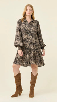 Grace Shirt Dress Paisley