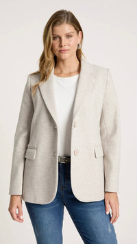 Sable Blazer Bisque