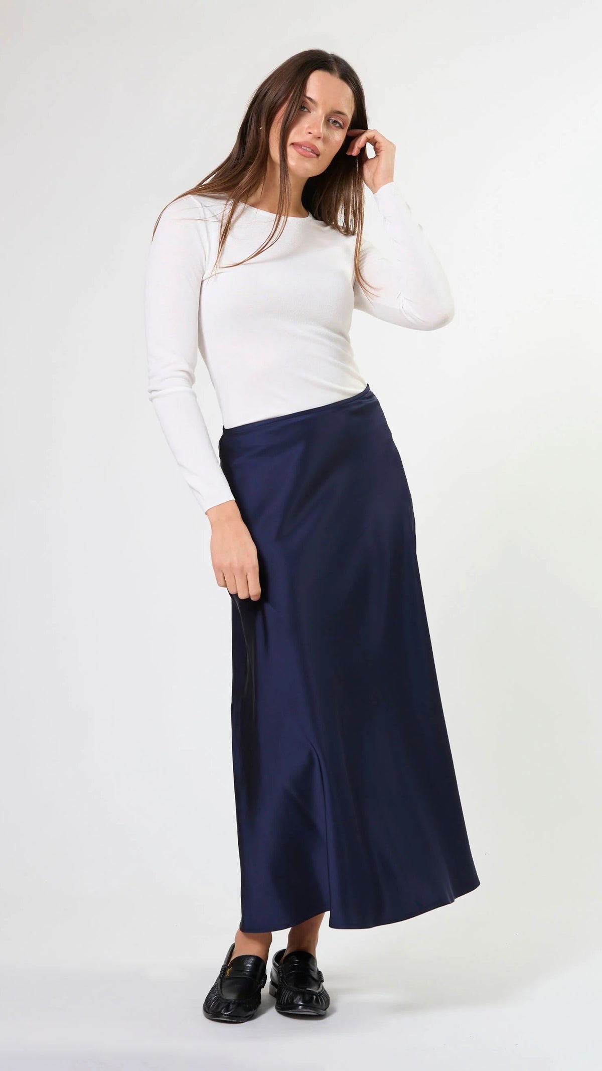 Callista Skirt Midnight Navy
