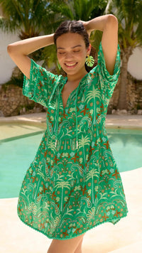 Haiti Dress Palms
