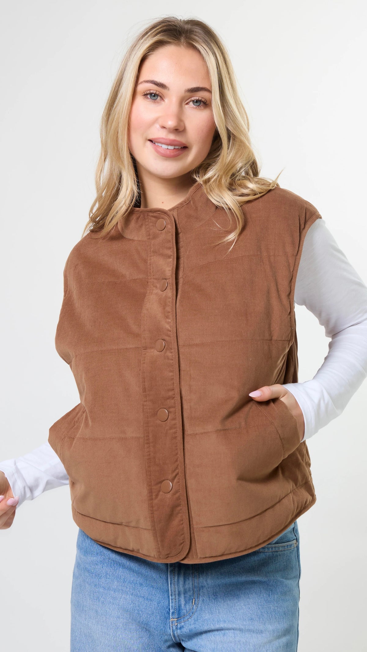 Kenzie Vest Ginger