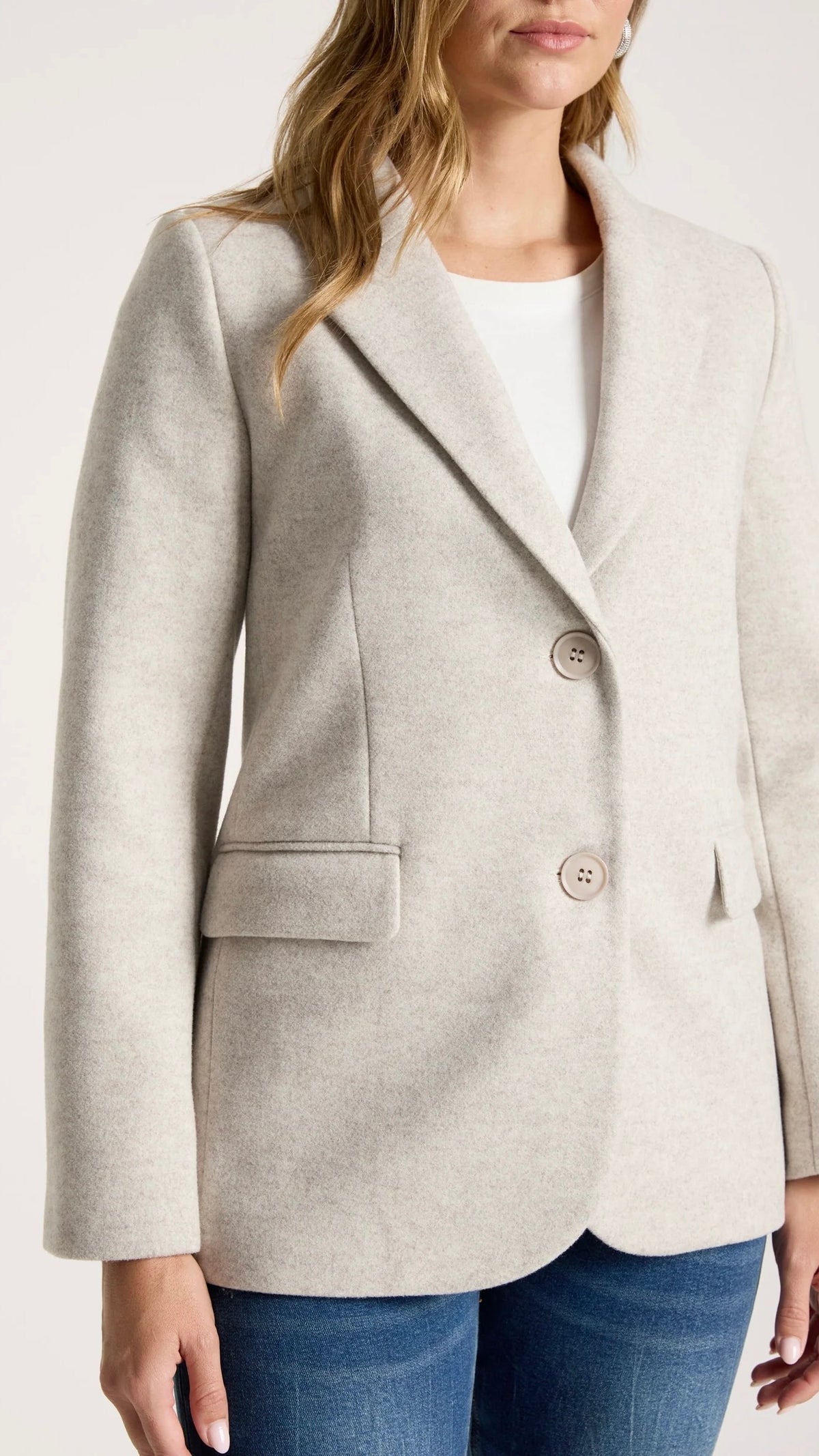 Sable Blazer Bisque