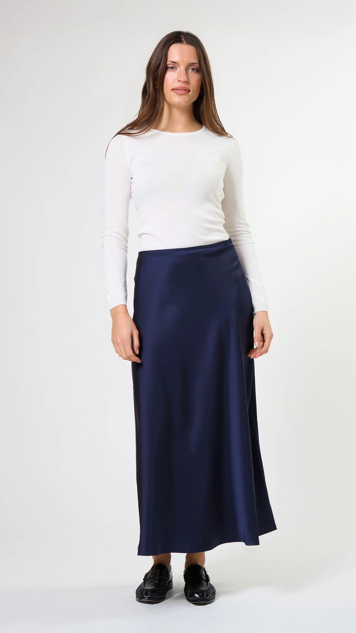 Callista Skirt Midnight Navy