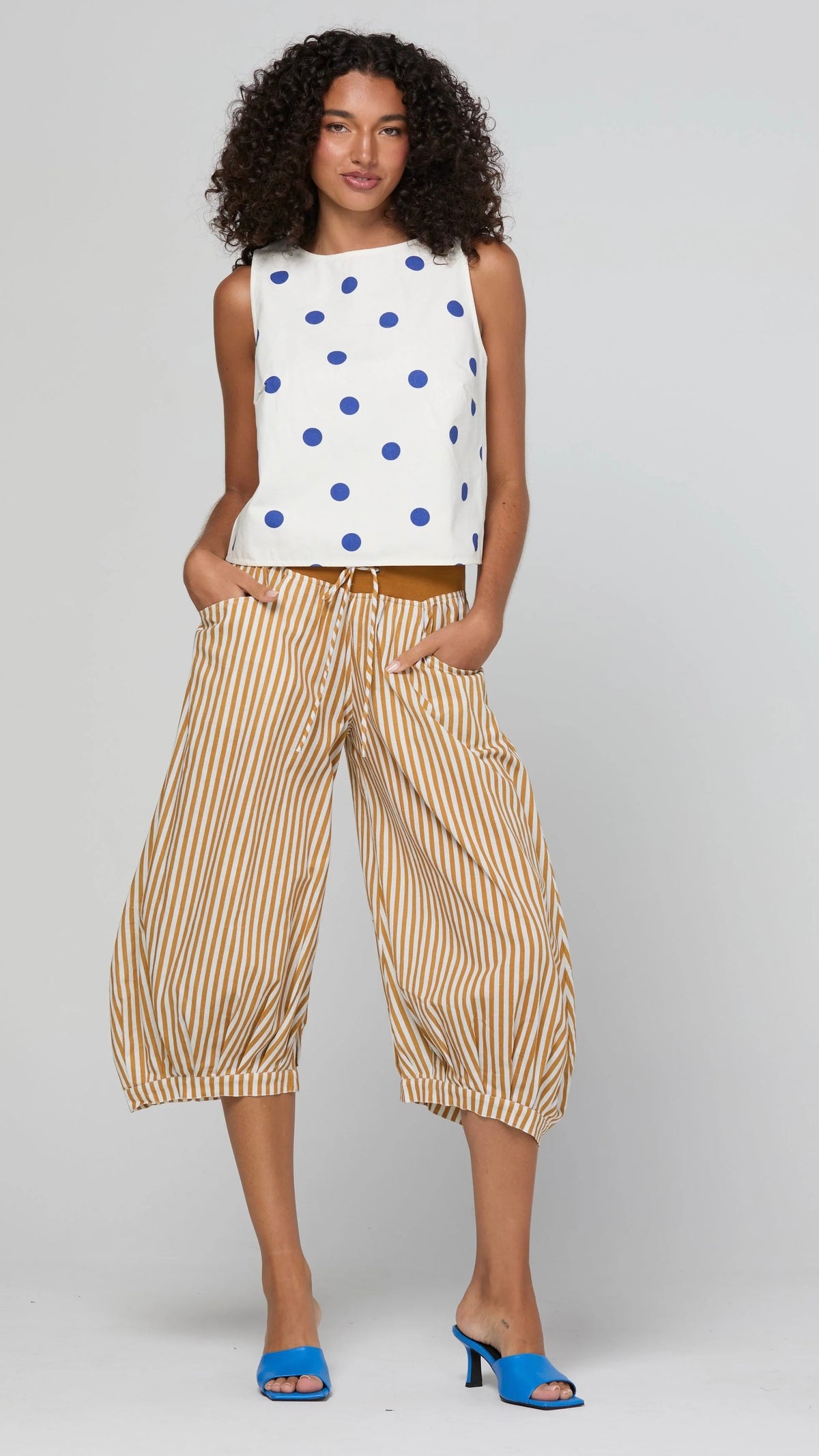 Guru Pant Mustard Stripe