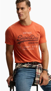 VL Heritage Tee Orange Crush
