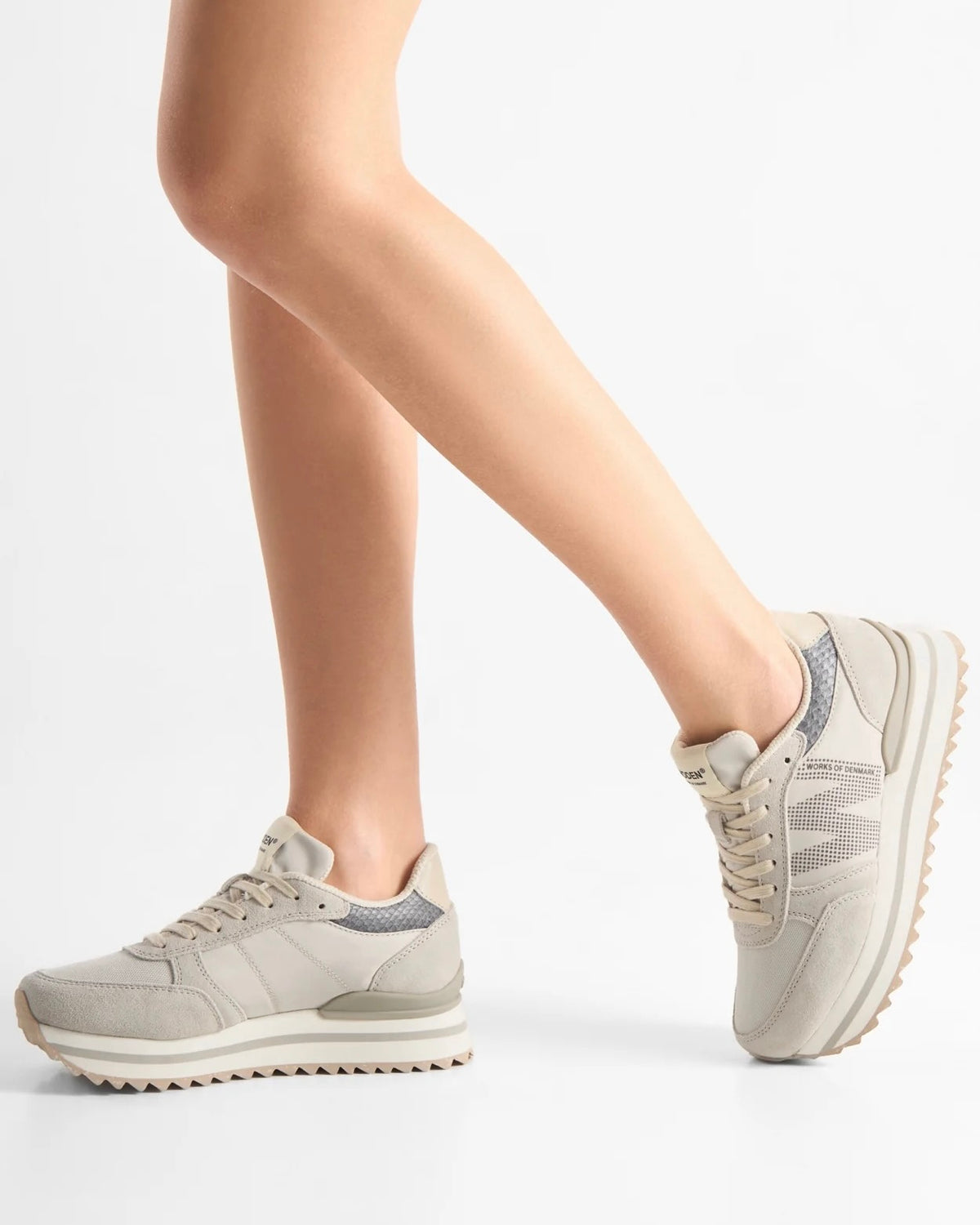 Ronja Plateau Sneaker Delphin