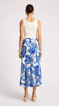 Gaia Maxi Skirt Azure