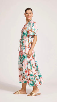 Alegria Tiered Maxi Dress Estate