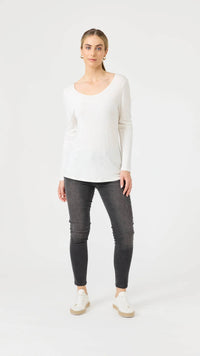 Basic Long Sleeve White