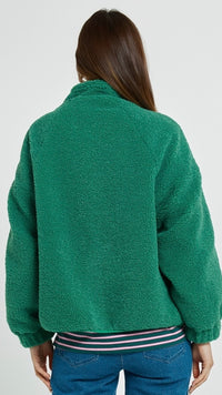 Aubrey Fleece Green