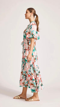 Alegria Tiered Maxi Dress Estate