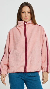 Aubrey Fleece Pink Plum
