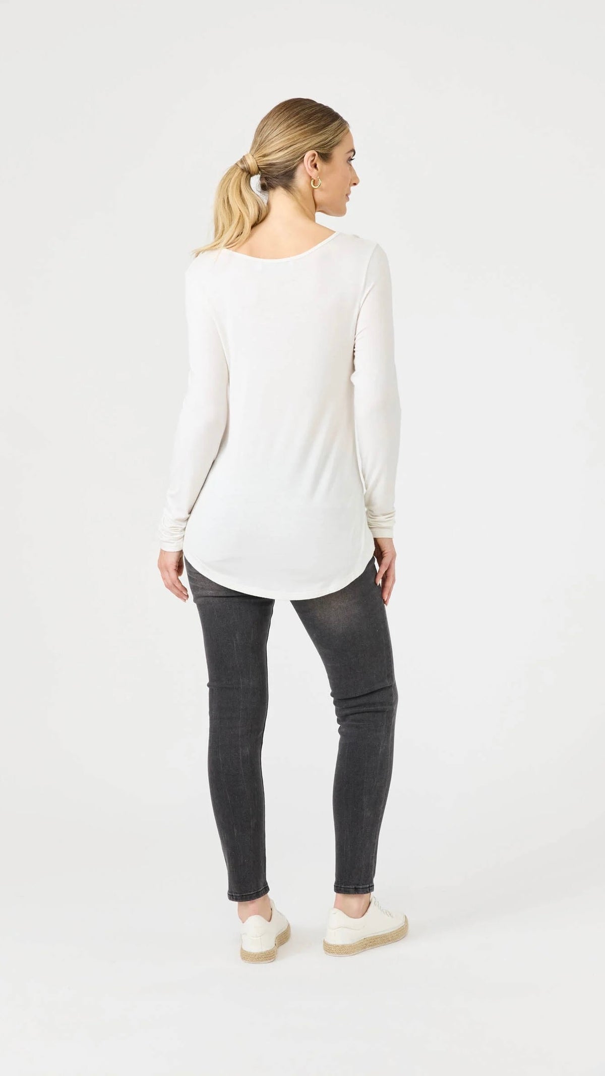 Basic Long Sleeve White
