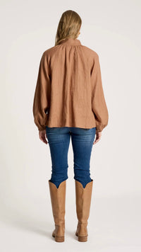 Bajau Button Shirt Clay