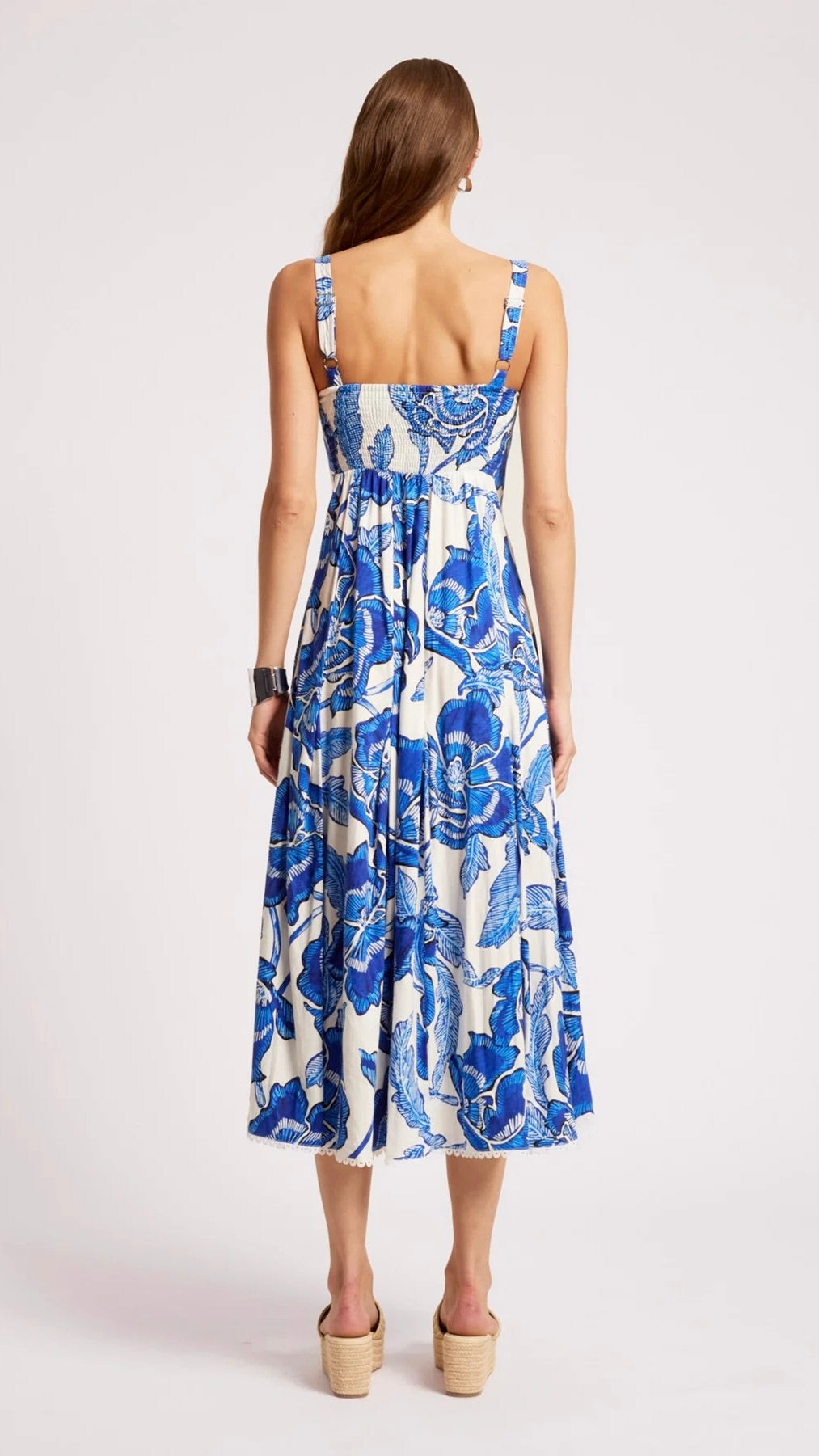 Gaia Tank Maxi Dress Azure