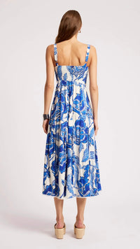 Gaia Tank Maxi Dress Azure